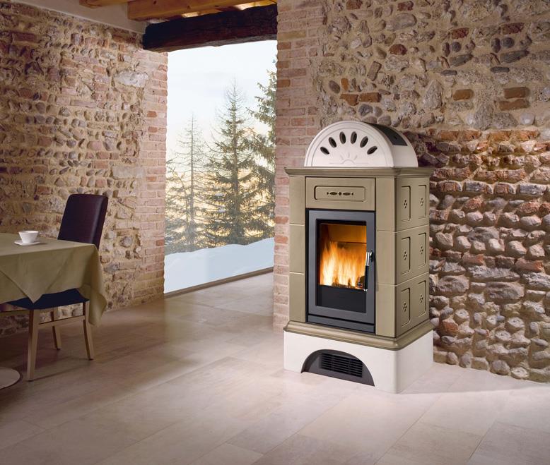 Stufa a legna Piazzetta mod. Brunico