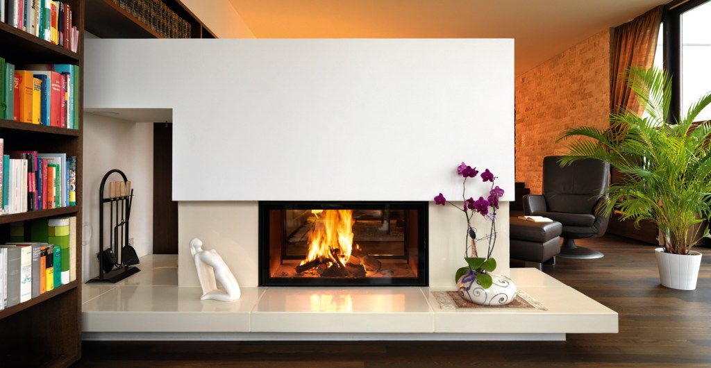 Il camino bifacciale