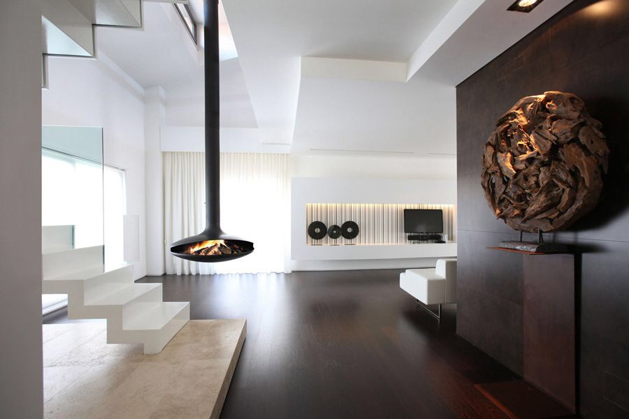 Camini Moderni: i caminetti sospesi di&nbsp;Focus