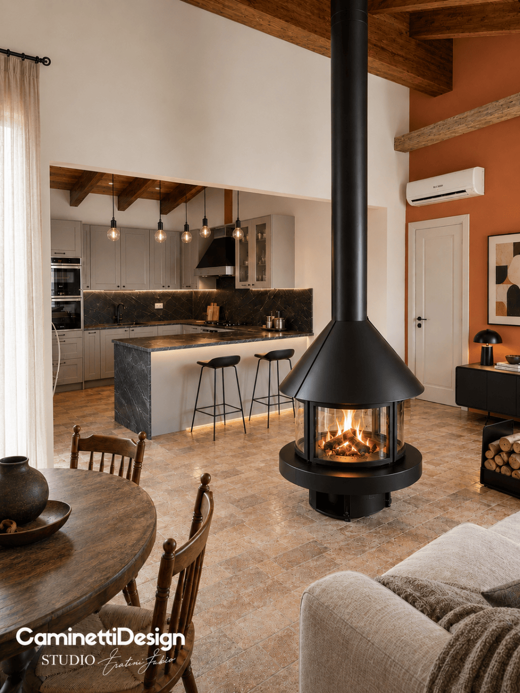Architettura Contemporanea e Caminetti: L’Eleganza del Rocal&nbsp;Gala